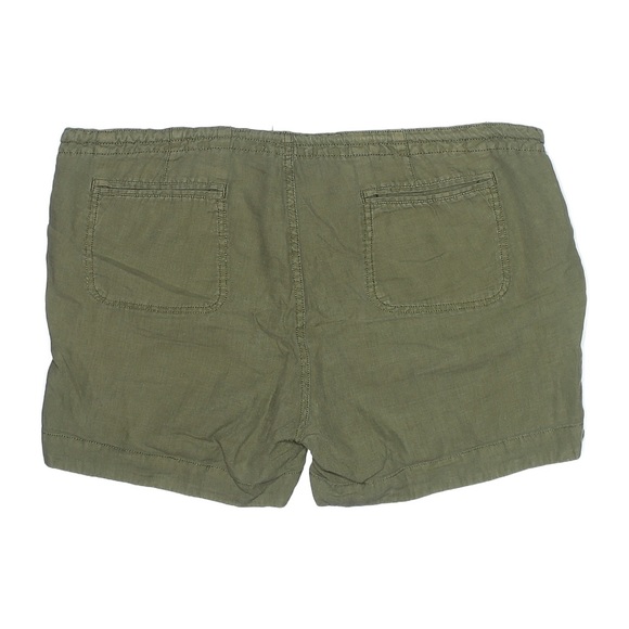 Women’s Lucky Brand Olive Linen Shorts - Picture 5 of 5